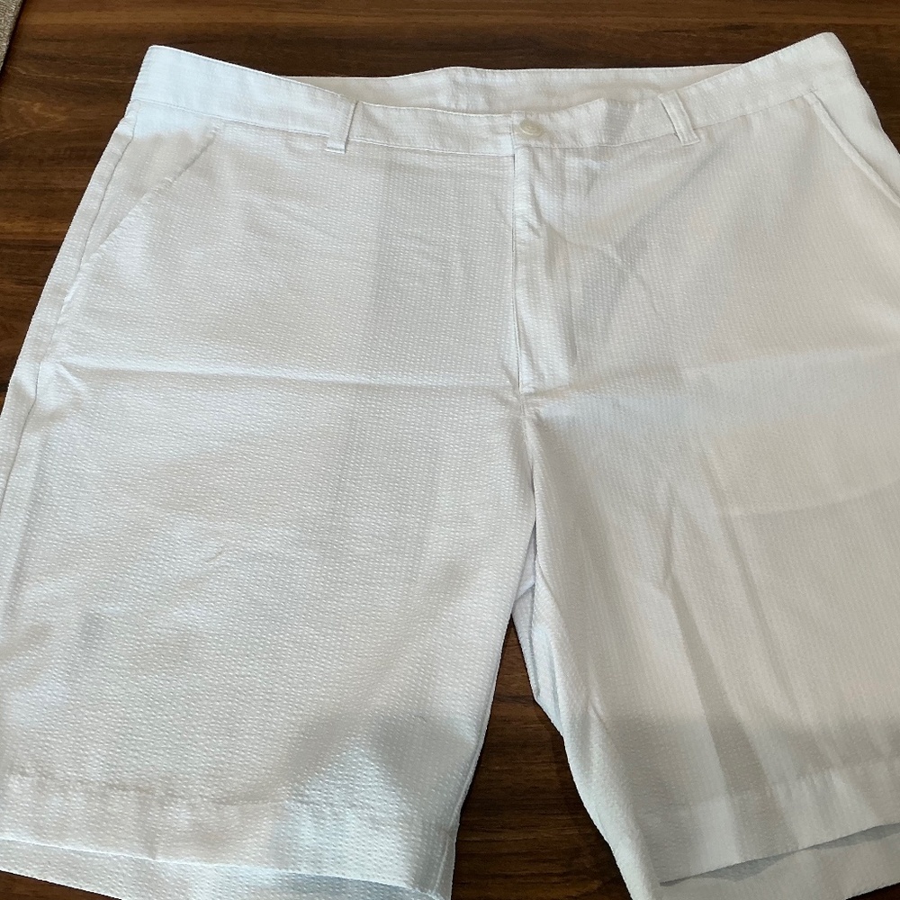 White Golf Shorts